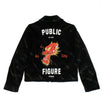 Dragon Velvet Jacket - Black / Red