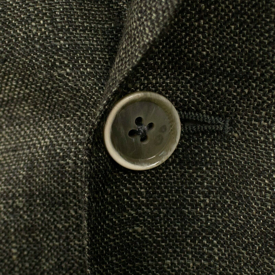 Drop 8 Linen Blend Two Button Sport Coat - Green