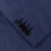 Drop 7 Wool Three Roll Two Button Suit - Navy Blue