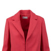 Wool Long Blazer Coat - Coral