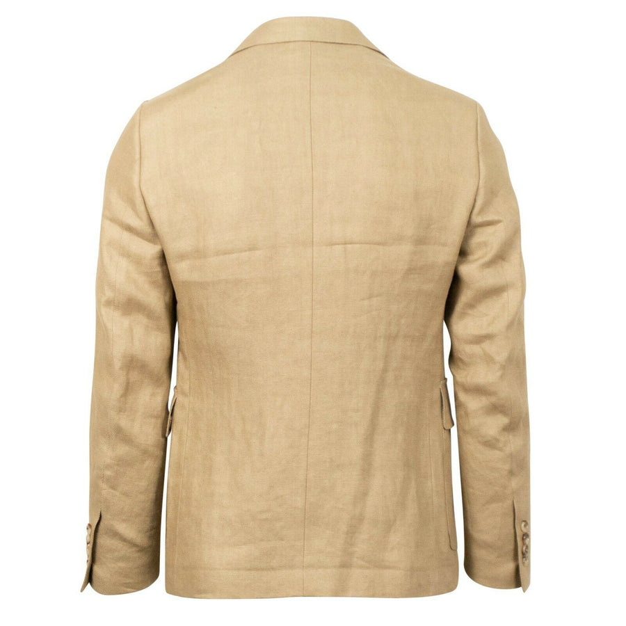 Drop 10 Linen 2 Button Sport Coat - Camel