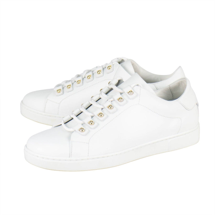 Vulcano Leather Sneakers - White