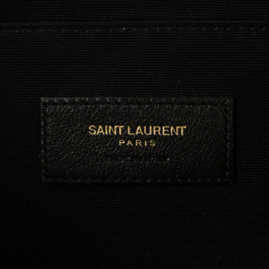 Leather Gem Stud Gold YSL Embellished Belt Bag - Gold