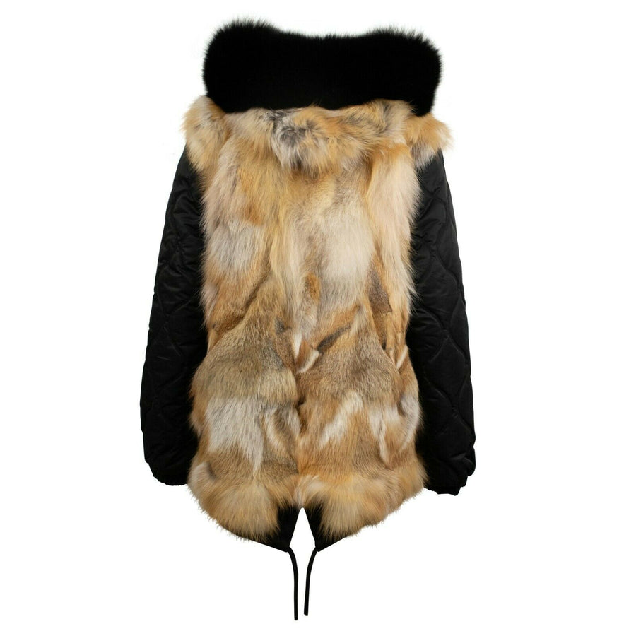 Women's 'St. Fabien' Reversible Anorak Jacket - Black