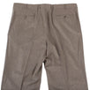 Brown Wool Blend Dress Pants