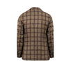 Drop 8 Plaid Silk Blend Two Button Sport Coat - Brown