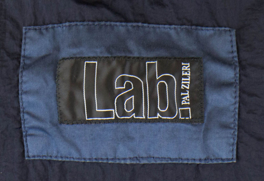 Cotton W/ Removable Hood Trench Coat - Blue