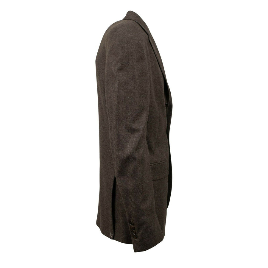 Drop 6 3 Roll 2 Button Cashmere Sport Coat - Brown