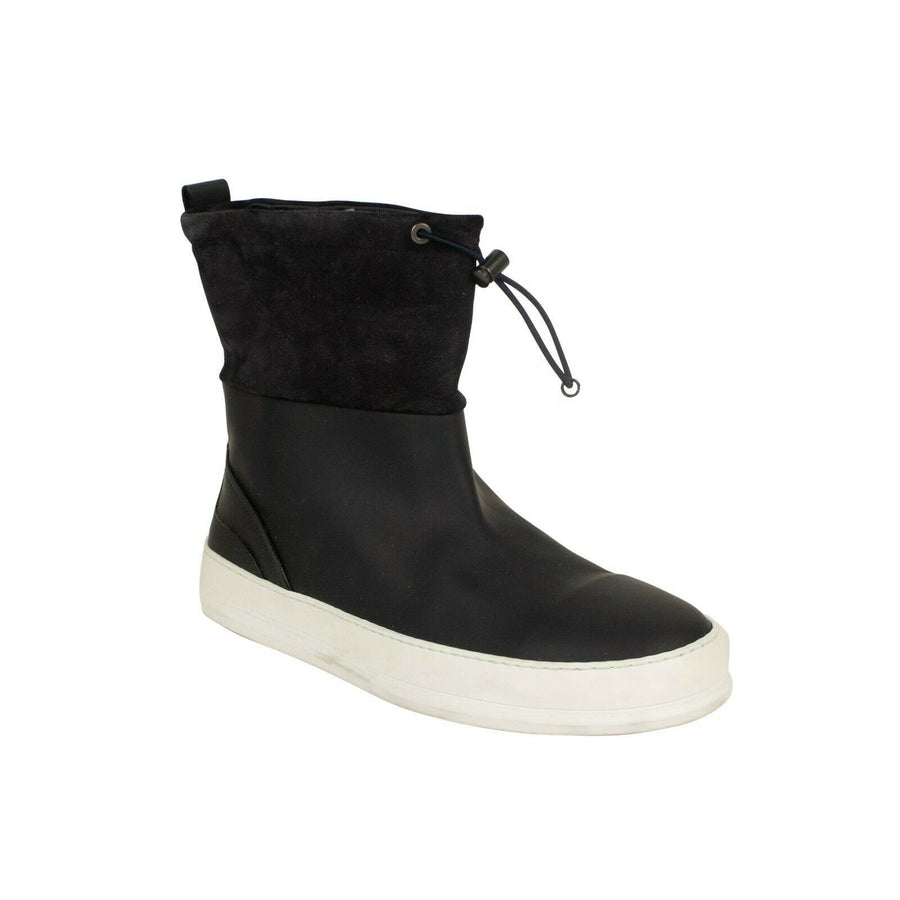 Z ZEGNA Rubber Rain Boots - Black