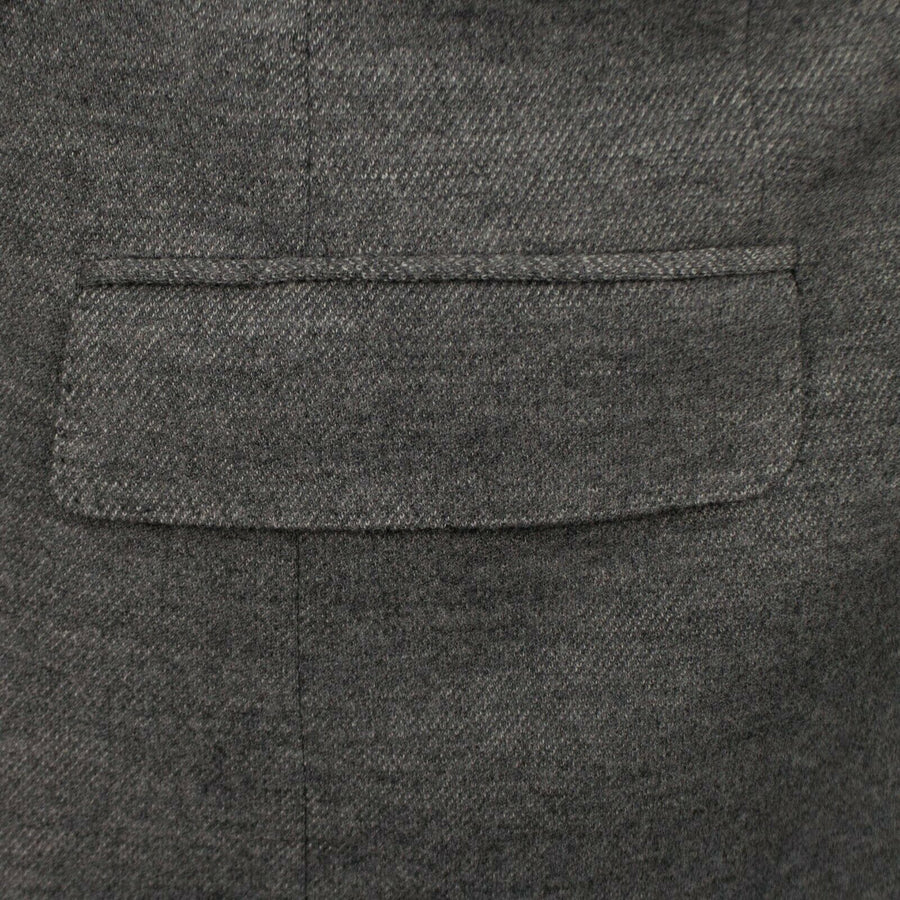 Drop 6 Polo 3 Roll 2 Button Wool Blend Sport Coat - Gray