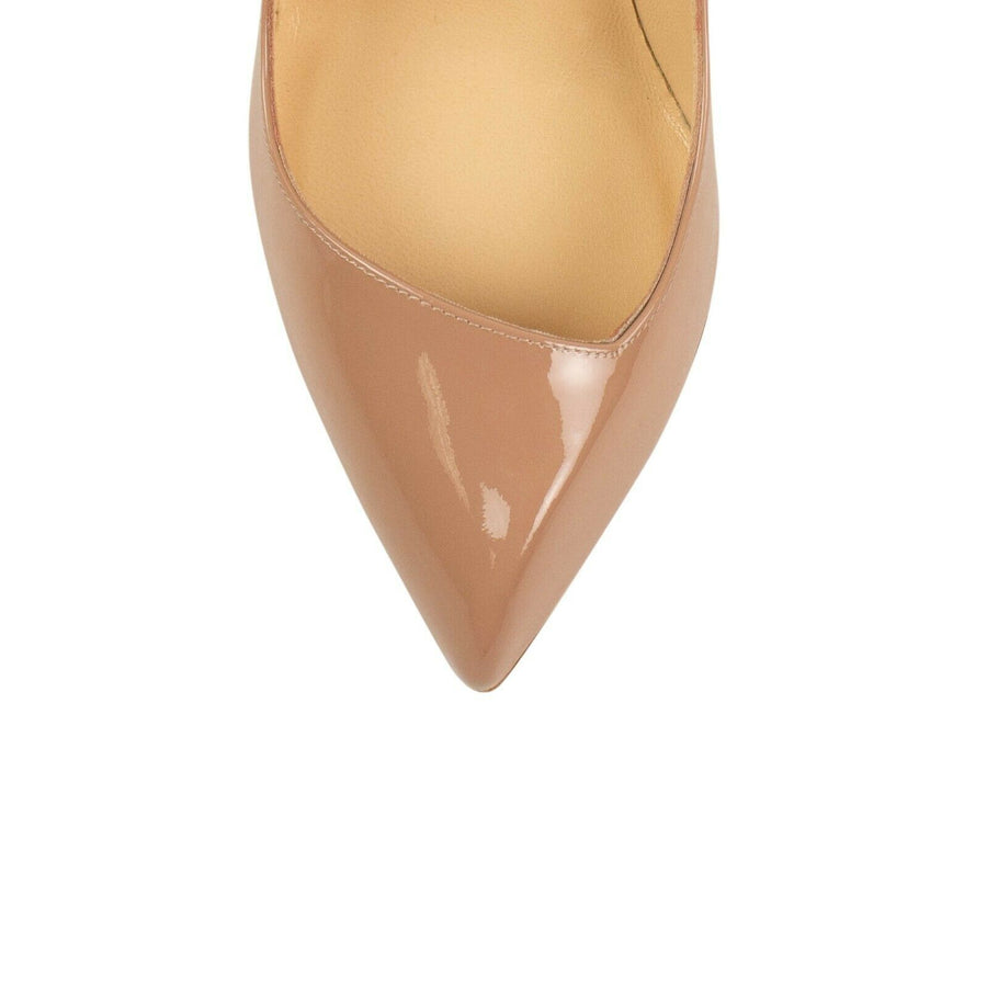 Patent 'Corneille' 100 mm Heels - Nude