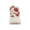 Regis Spot Print High-Top Sneakers - White