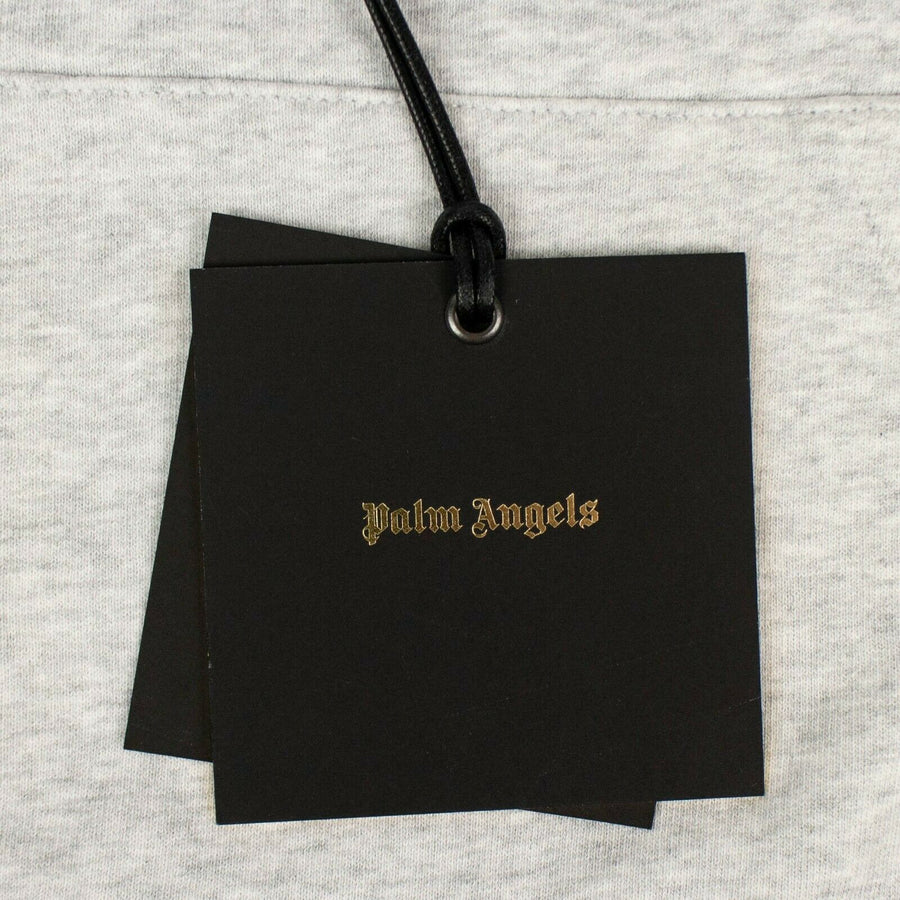 Toggled Fastened Cropped Sweatshirt - Gray