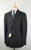 Cashmere-Wool Glen Check Double Breated Sport Coat - Gray