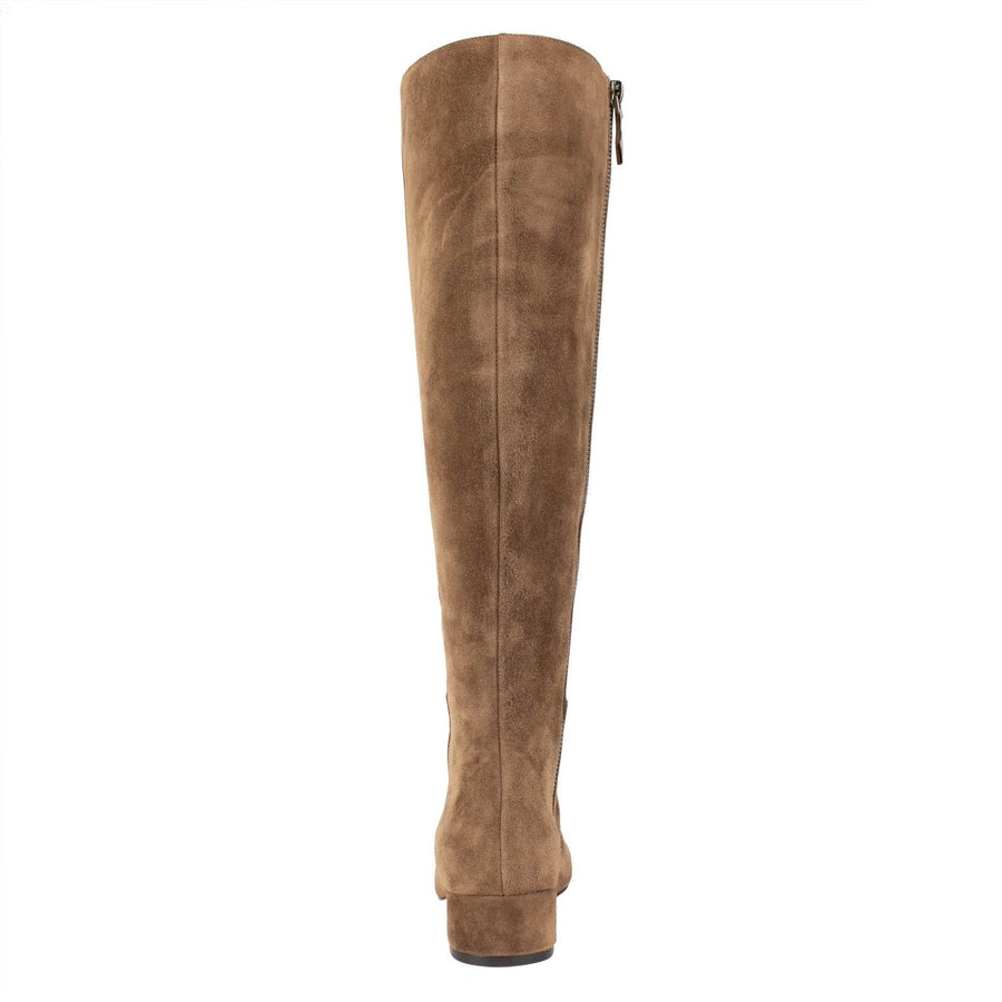 Liliboot 30mm Suede Riding Boots - Brown