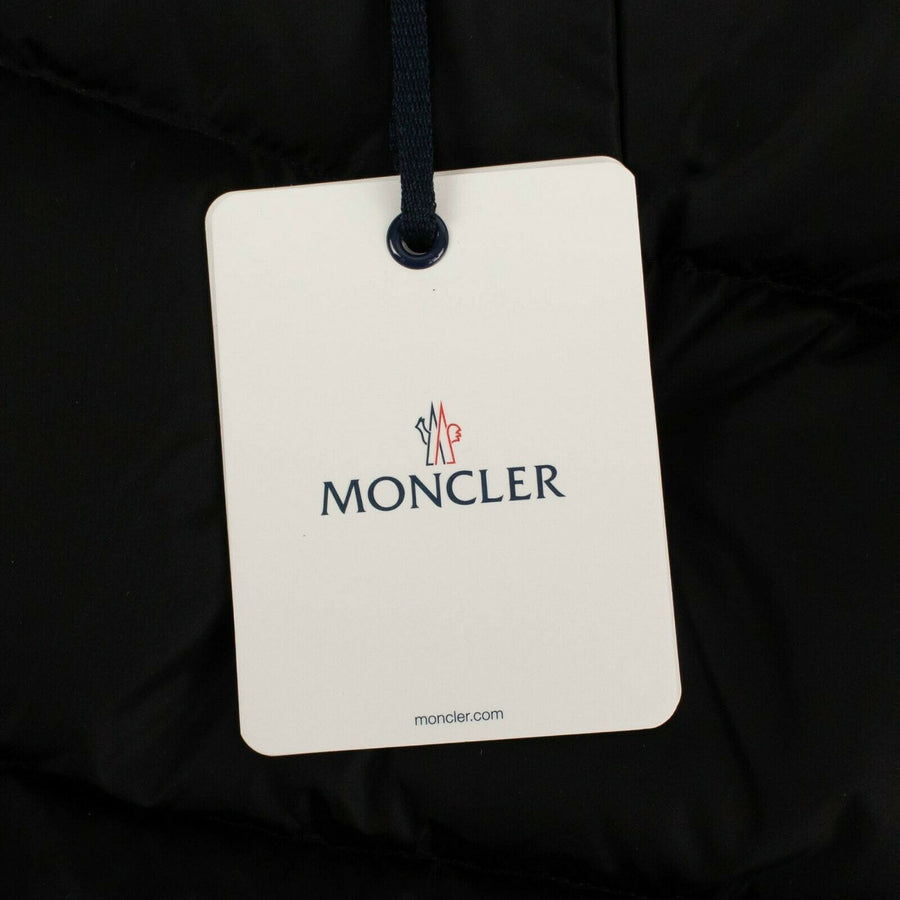'Mesange' Down Filled Quilted Puffer Coat - Black