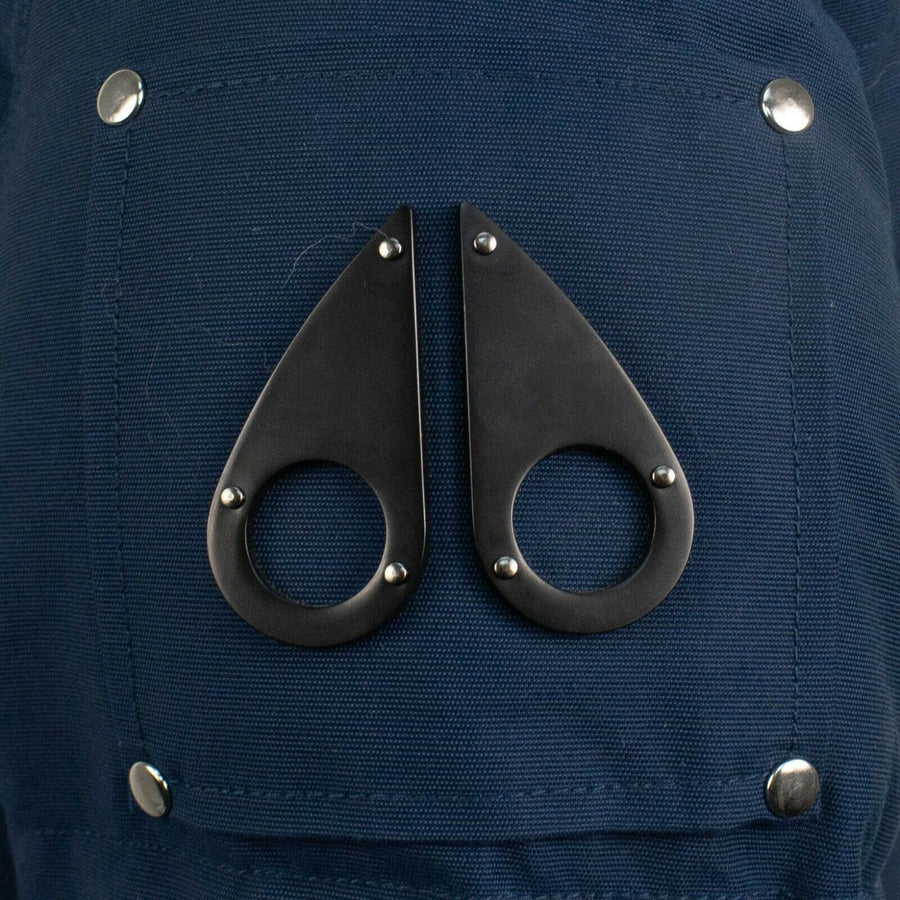 Women's '3Q' Short Hooded Down Coat - Jasper Blue