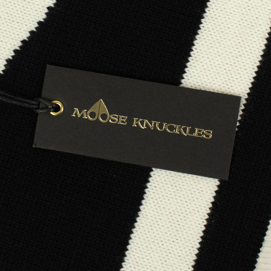 Women's Wool Blend 'Sorry Not Sorry' Scarf - Black And White