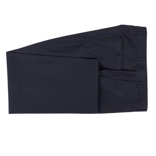 Wool 2 Button 3 Piece Classic Fit Suit - Black