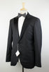 Wool Blend Satin Tuxedo Suit - Charcoal Gray