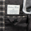 Drop 8 Plaid Wool 3 Roll 2 Button Sport Coat - Brown