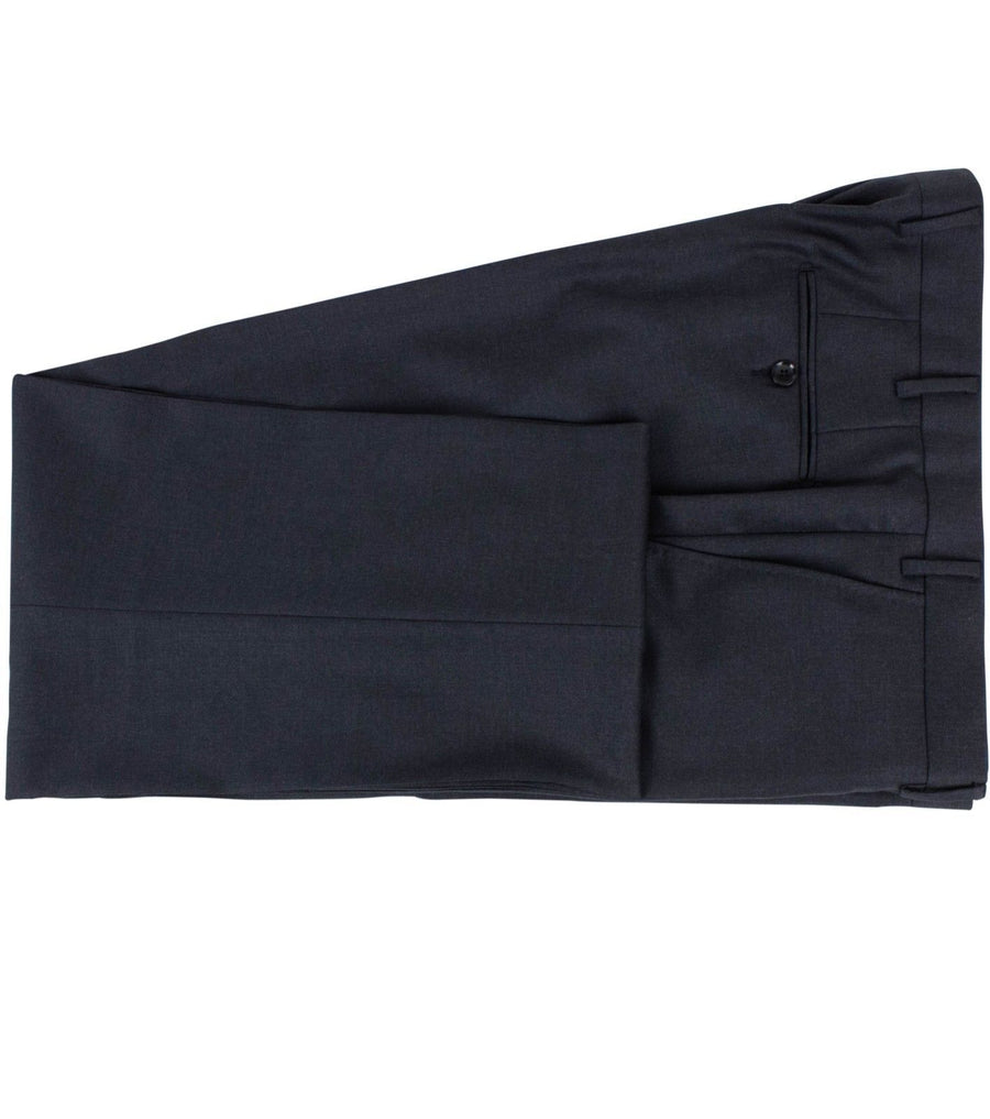 Drop 6 Wool Two Button Solid Suit - Charcoal Gray