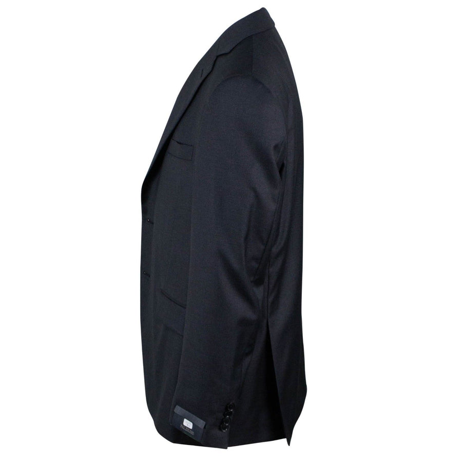 Drop 6 Wool Two Button Solid Suit - Charcoal Gray