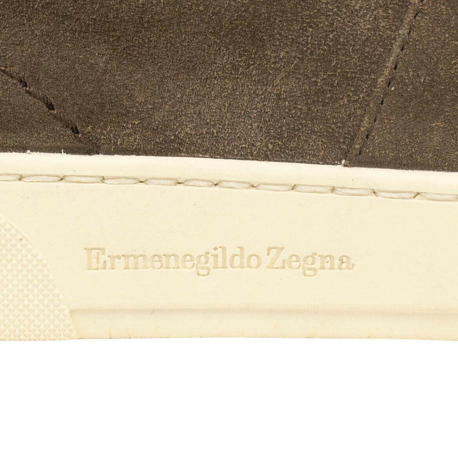 ERMENEGILDO ZEGNA x MASERATI Sneaker - Brown