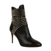 Leather Hongroise 85 Pumps Boots - Black