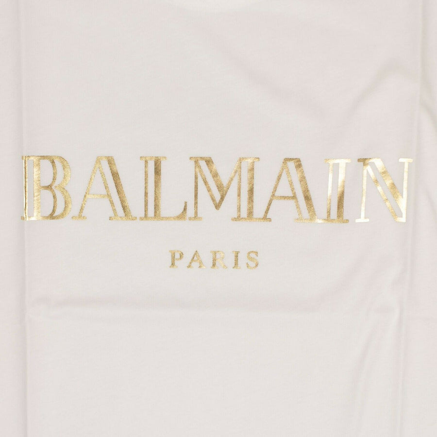 Sleeveless Cotton Logo T-Shirt - White