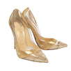 Cork Strips 'Blake Is Back' PVC 120mm Pumps - Clear / Gold