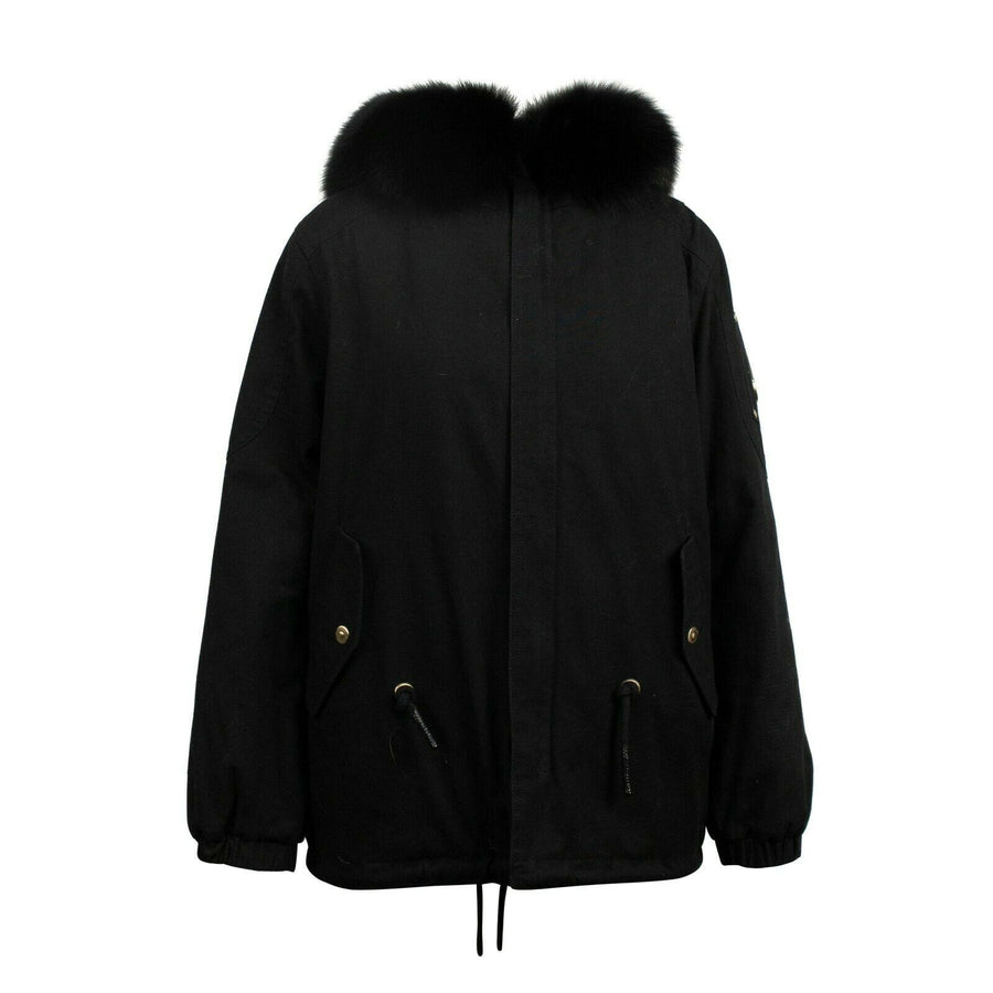 Women's 'St. Fabien' Reversible Anorak Jacket - Black