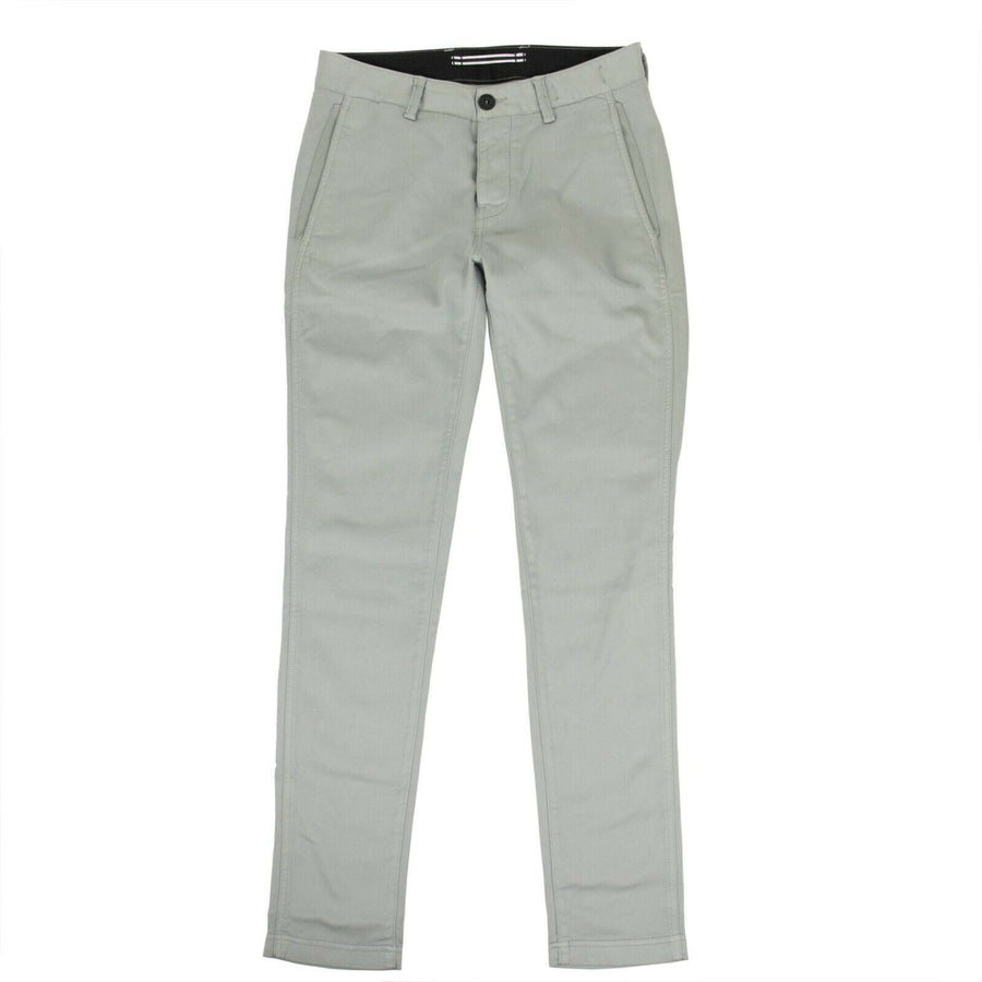 Slim Fit Chino Pants - Light Gray