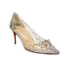'Grotika' Pvc 70mm Pumps Heels - Silver