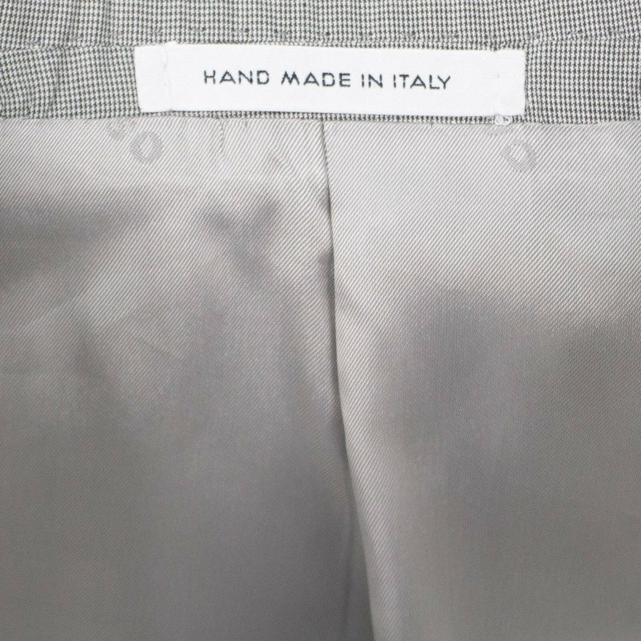 Drop 7 Cotton Two Button Slim/Trim Fit Suit - Light Grey