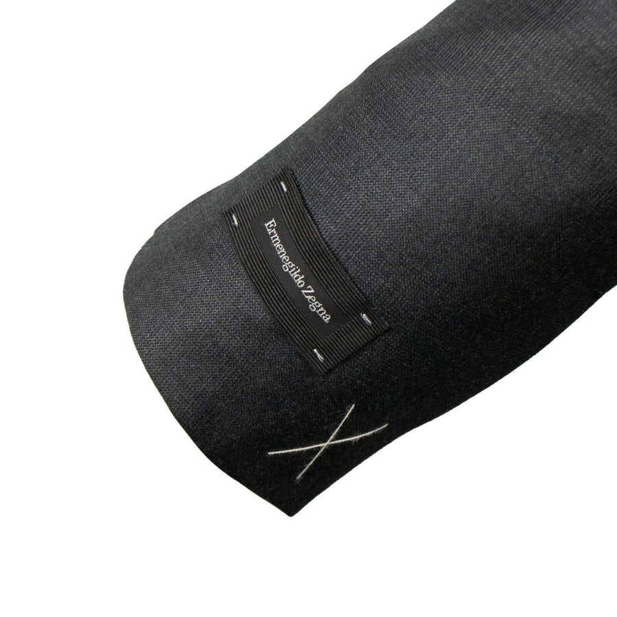 Wool Two Button Suit - Gray