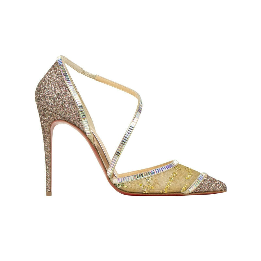 'Chiara' Diamond Embellished Heels