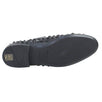 Sloane Leather Star Embellished Loafers - Black