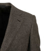 Drop 7 Tweed Wool Three Roll Two Button Wool Sport Coat - Brown