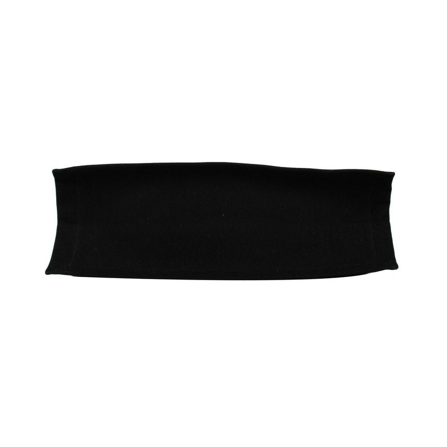 Rive Gauche Cotton Tote Handbag - Black