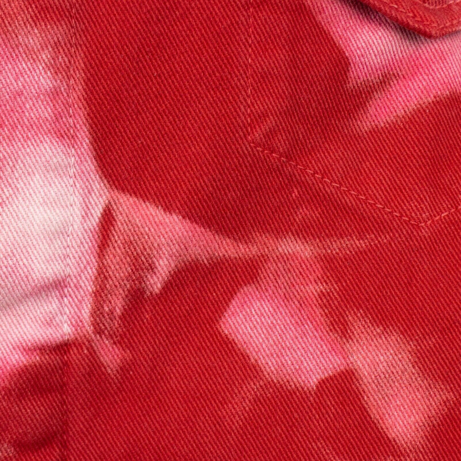 Trucker Tie Dye Jacket - Red