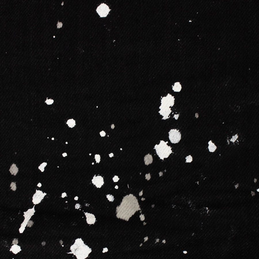 Black Selvedge Denim Painters Jeans