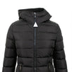 Talev Down Filled Long Puffer Coat - Black