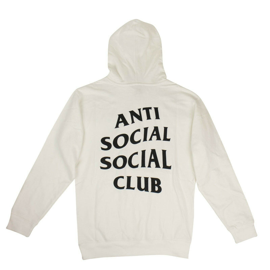 Cotton 'ASSC' Logo Hooded Sweatshirt - White