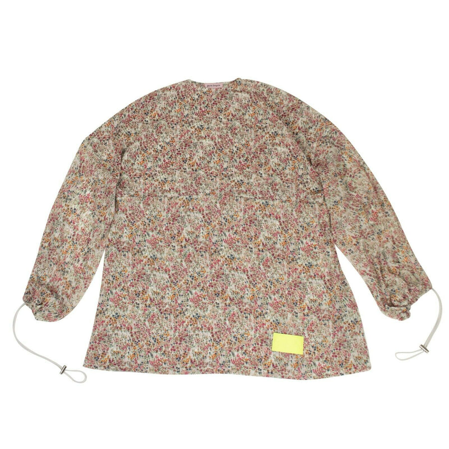 Flower Print Tunic Dress - White