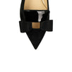'Souriceau'  Velvet Flats - Black