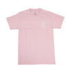 Cotton 'ASSC' Logo Short Sleeve T-Shirt - Pink