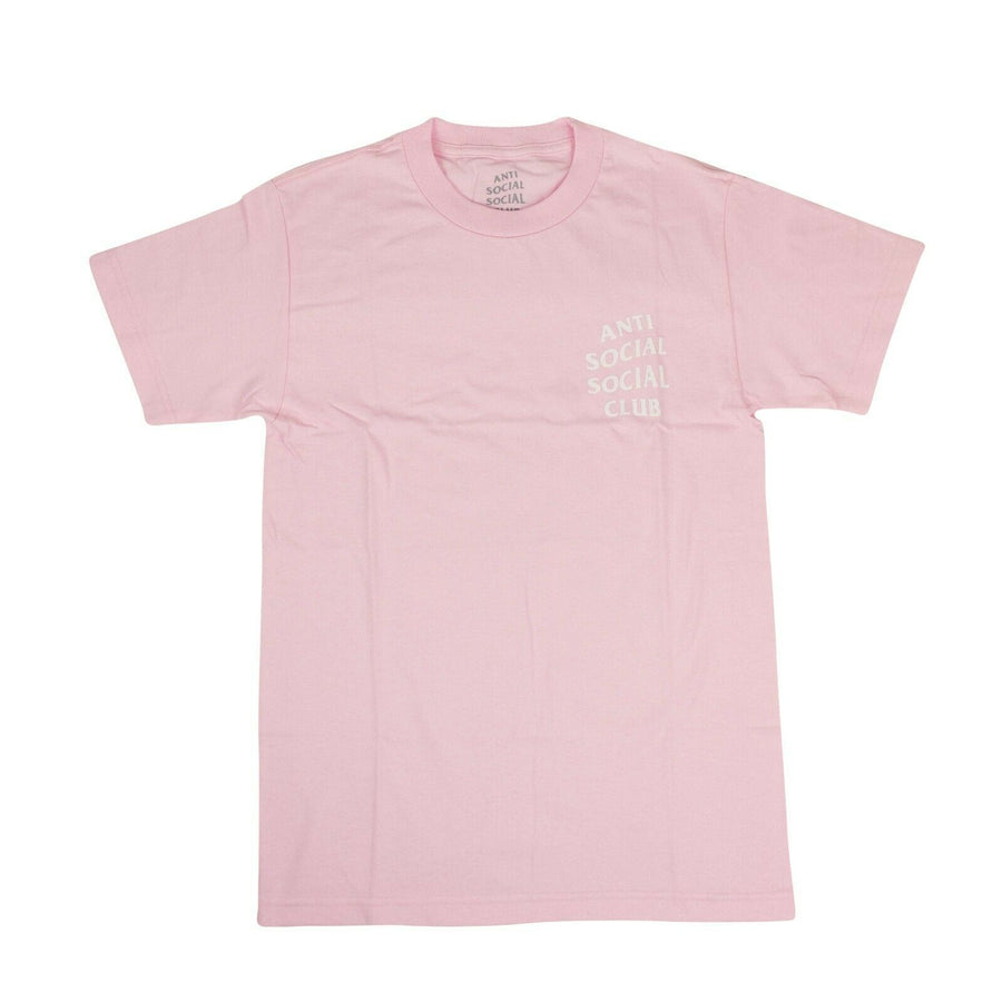 Cotton 'ASSC' Logo Short Sleeve T-Shirt - Pink