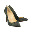 'Pigalle Follies' Camo Heels - Green