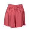 Gathered Elastic Mini Skirt - Pink